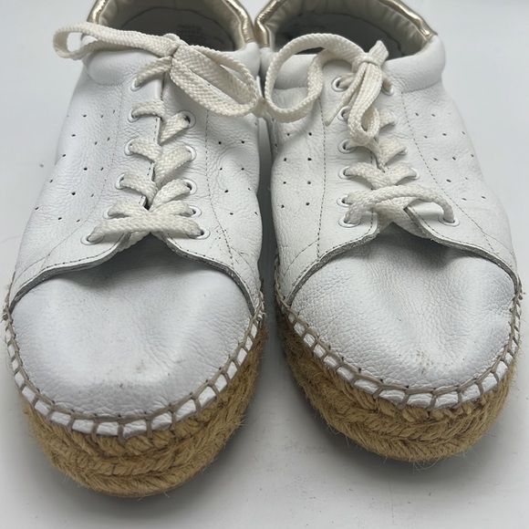 Steve Madden white espadrille sneakers size 9.5 - Picture 2 of 6